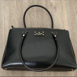 Large black Kate Spade purse